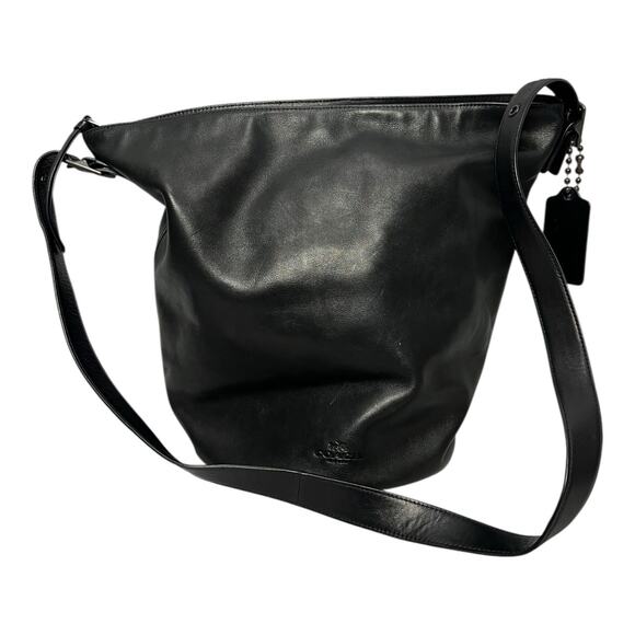 Coach Handbags - Coach 32282 Bleeker Soft Port Duffle Feed Bag Black Original Hangtag